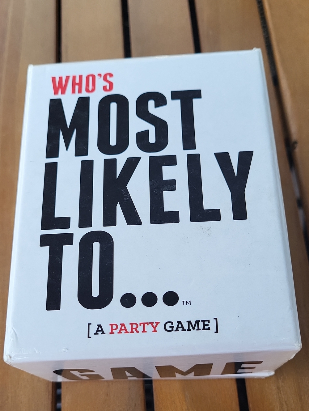Who's Most Likely To... Party Game